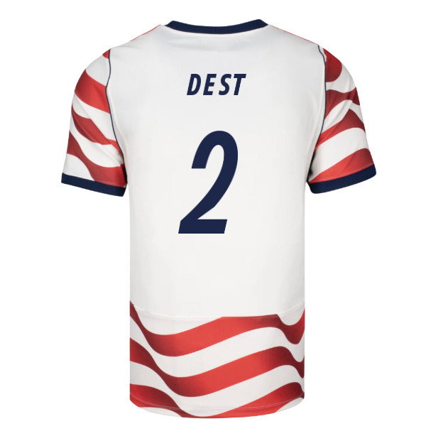 2026-2027 USA USMNT Match Home Authentic Jersey (Dest 2)-SoccerKits Hub | Buy Soccer Jerseys Online